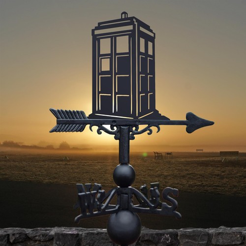 Cast iron steel tardis - iron, &