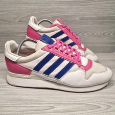 Adidas ZX 500 Mens 9.5 White Pink Blue OG Originals 2015 Release 