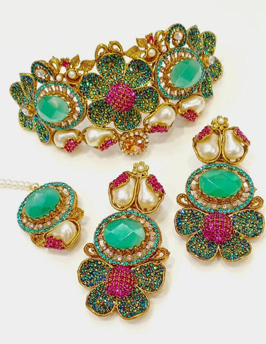 Mint turkish choker - turkish,