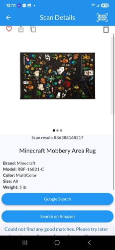 Minecraft mob printed - mob, area