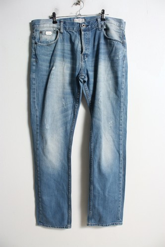 Firetrap mens y2k faded denim - faded,