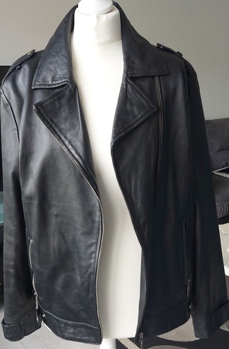 Black leather ladies - black,