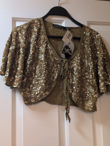 Betsey johnson nwt gold sequin - nwt,