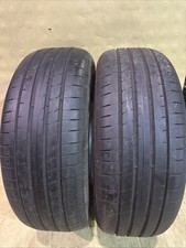 2X 225/60/17 99Y Goodyear Eagle F1 Asymmetric 6 DOT :2022 5.1 mm Tested ￼