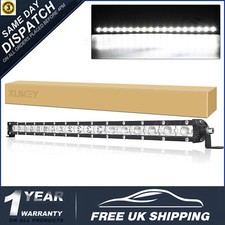 20 inch LED Light Bar For 4x4 Roof Work Light Strip Tractors Truck 18W 1.5A 12V