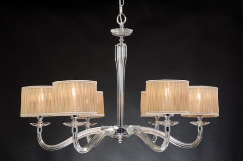 Modern crystal chandelier - crystal,
