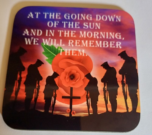 Lest forget poppy mug - forget,