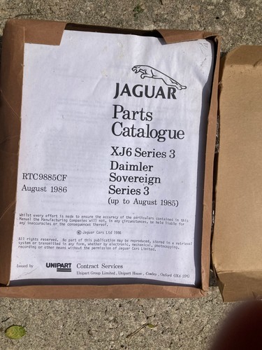 Series jaguar xj6 facsimile - series,