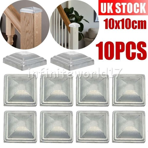 Pcs fence post caps - 10,