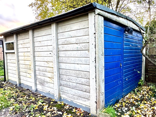 Concrete sectional garage x - garage, 3m