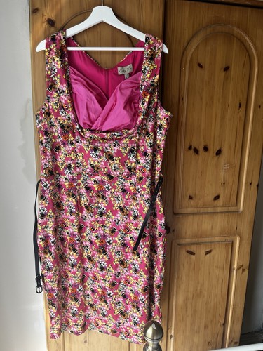 Pink wiggle bee print dress - pink,