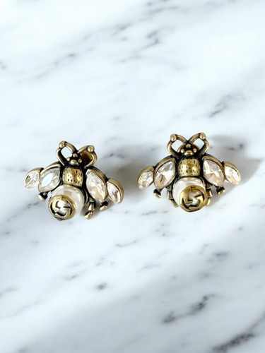 Gucci bee stud earrings - gucci,