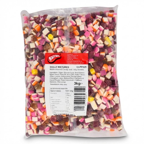 3kg barratt dolly mixture bulk - 3kg,