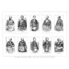 Leading Freemasons at Masonic