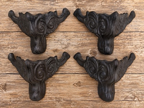 Ornate antique brown cast - 4,
