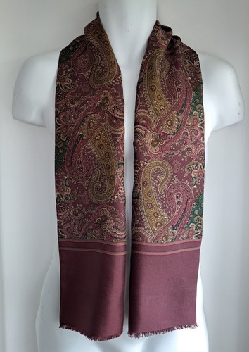 Vintage men fringed - vintage, paisley