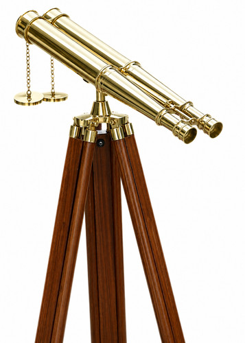 Personalized brass binoculars - personalized,