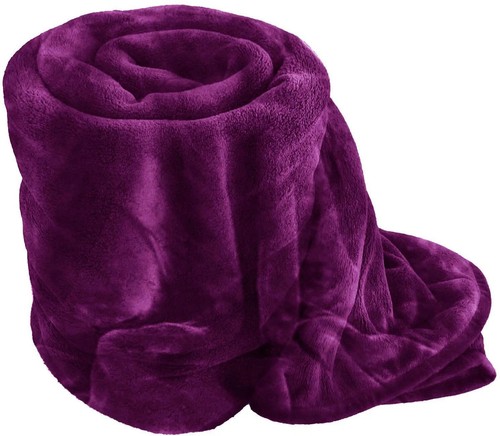 Luxury faux fur - fleece, throw