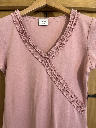 Dusky pink ladies shirt - t, next
