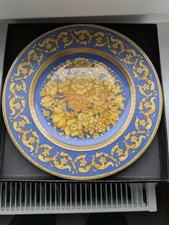 VERSACE FLORALIA BLUE PLATE