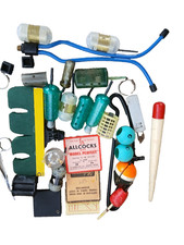 LARGE SELECTION OF FLOATS/ROD RESTS/ FEEDERS /TERMINAL TACKLE /SCISSORS(13Y)