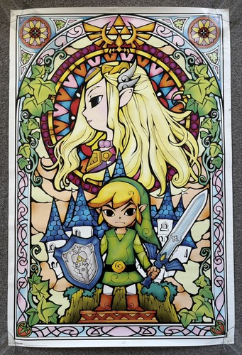Legend zelda pyramid poster - zelda,