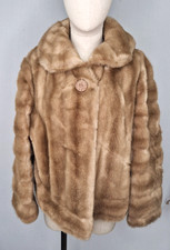 Vintage French Tissavel - Faux Fur Coat  - M