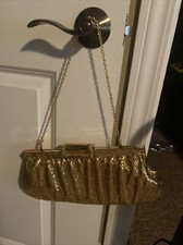 Big Buddha Purse Golden Metal