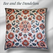 Bohemian Flower Print Colourful Cushion Cover 45cm X 45cms