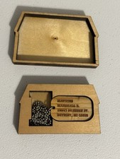 Eminem Rare Wood Dog Tag X