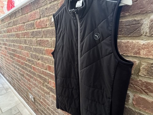 Puma black gilet rrp - gilet, £79