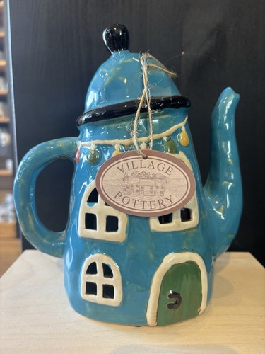 Village pottery teapot house - village,