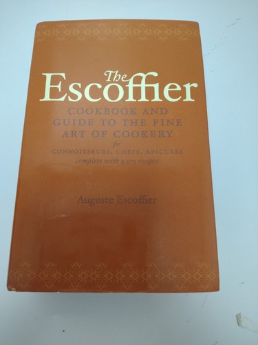 Escoffier cookbook and guide - cookbook,