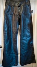 Y2K Pilot PVC Flare Trousers