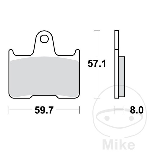 Trw standard brake pads altn - trw,