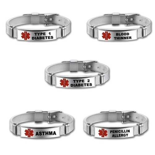 Silver medical alert - medical,