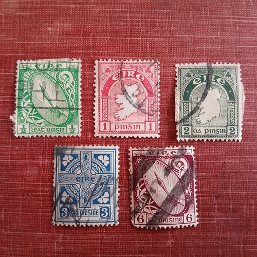 Irish free state stamps - state,