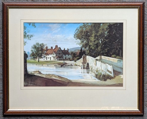Rowland hilder framed print - hilder,