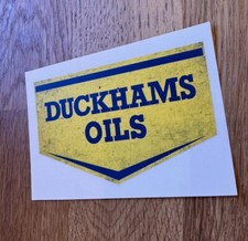 Duckhams Oil Sticker Decal For