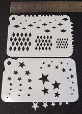 Set of 2 DIAMONDS STARS