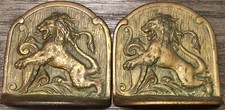Vintage Art Deco Lion Tiger