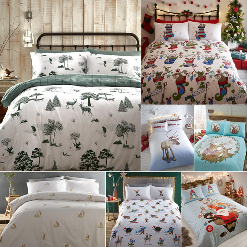 Christmas xmas duvet cover - cover, set