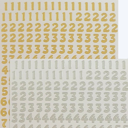 Small card making number - card,