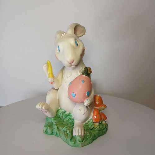 Vintage ceramic easter bunny - ceramic,