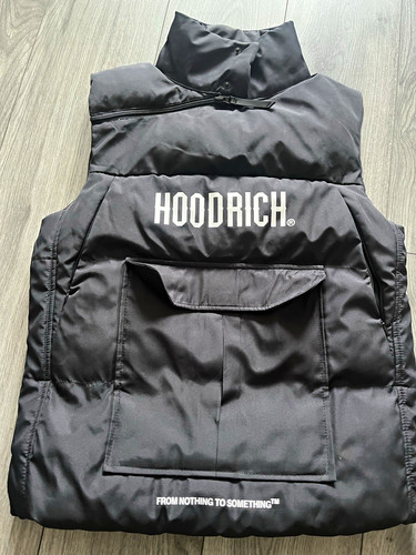 Hoodrich black padded gilet - hoodrich,