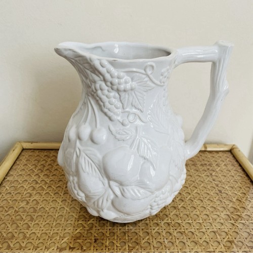 Victorian white bas relief - victorian,