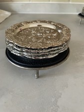 Heavily Patterned Silver