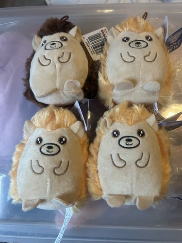 Plush hedgehog toys - plush, x4