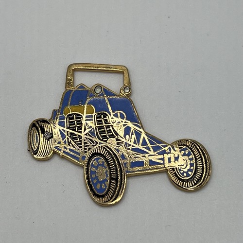 Vintage enamel dune buggy - enamel,