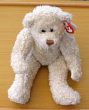 Ty Attic Treasures Collection - Vintage 1993 Gem "Let It Snow" Plush Teddy Bear